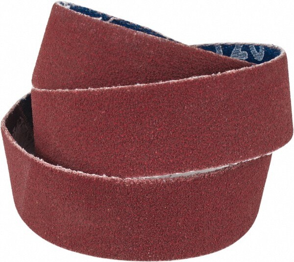 Abrasive Belt: 3/4" Wide, 20-1/2" OAL, 120 Grit, Ceramic