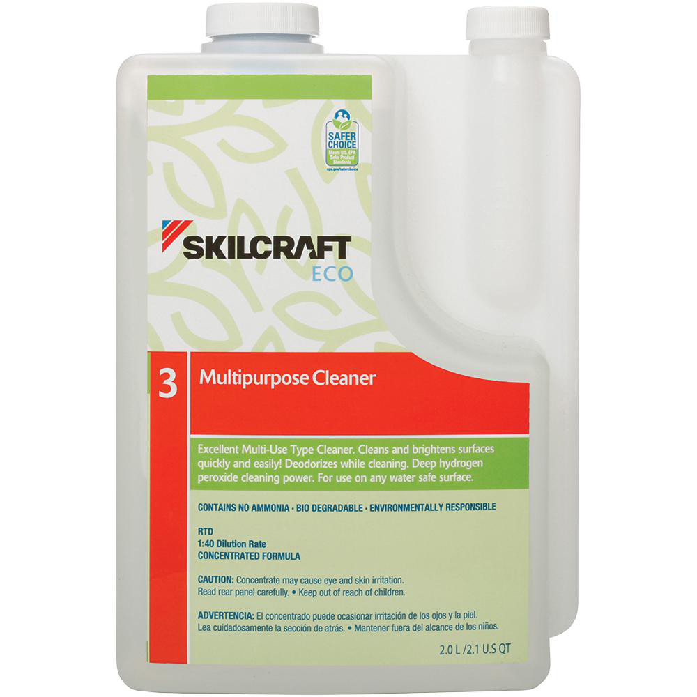 AbilityOne - All-Purpose Cleaner: 2 L, Bottle | MSC Direct