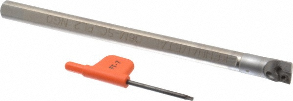 Kennametal 3331035 0.48" Min Bore, 0.91" Max Depth, Left Hand L-SCLP Indexable Boring Bar Image