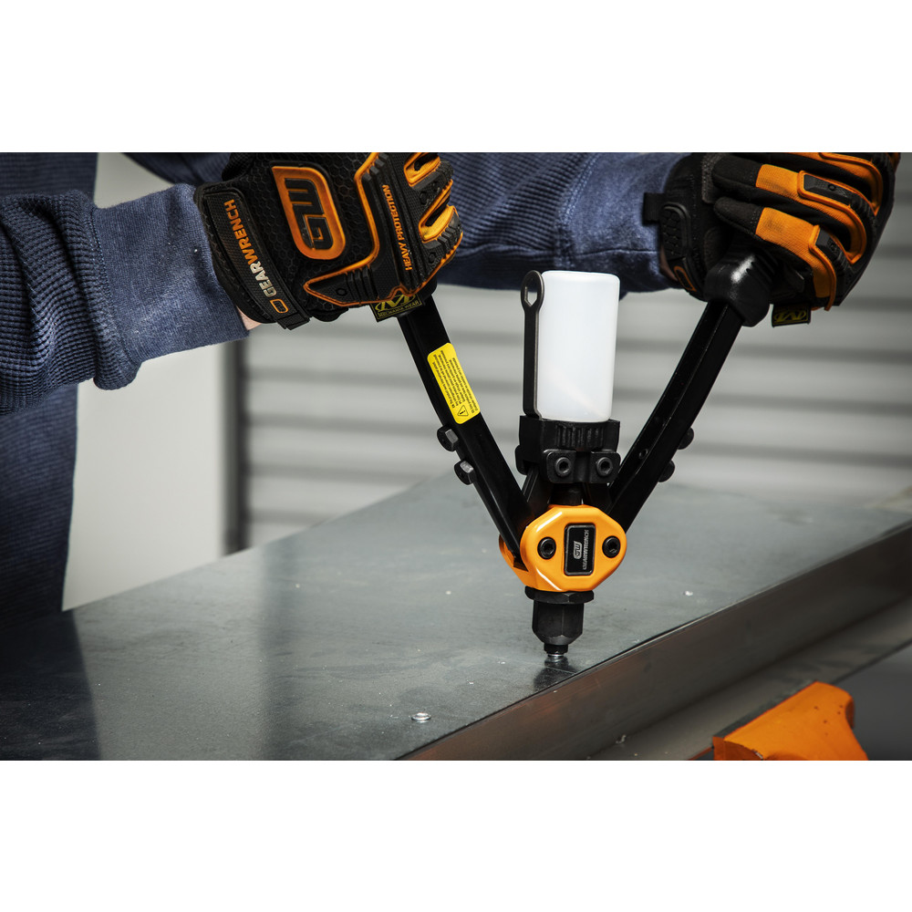 Scissors Pivot Rivet GEARWRENCH - Hand Riveters: Action Type: Scissor; Head Type: Straight ...