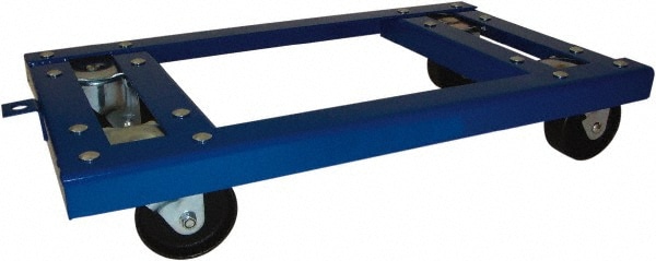 PRO-SOURCE H502-4CI Welded Angle Iron Open Dolly: Steel Top Image