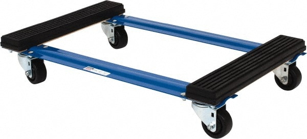 PRO-SOURCE HW07-3PP Open Rubber Capped Raised End Dolly: Image