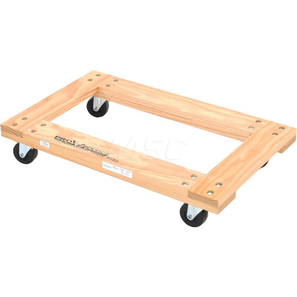 PRO-SOURCE HW18-3HR Flush Open Frame Dolly: Image