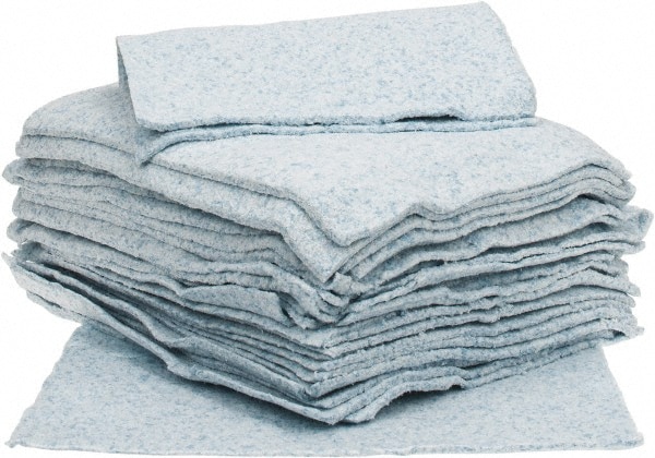 Brady SPC Sorbents RFP100 Sorbent Pad: Universal Use, 15" Wide, 19" Long, 40 gal, Off-White 