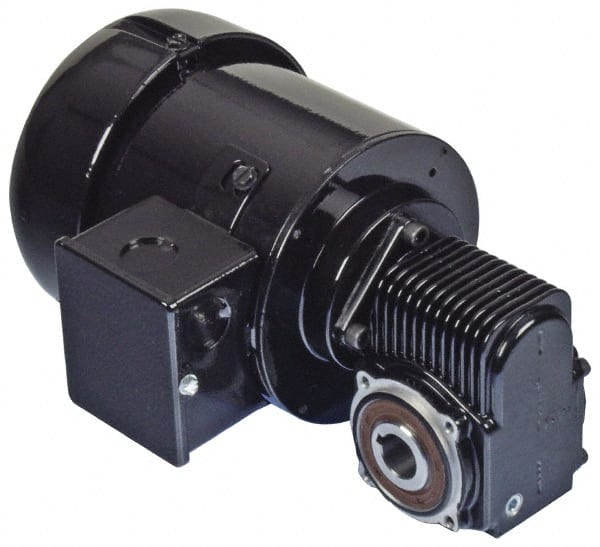 Bison Gear 027-756-4420 3-Phase Inverter Duty Gear Motor: 8 RPM, Right Angle 