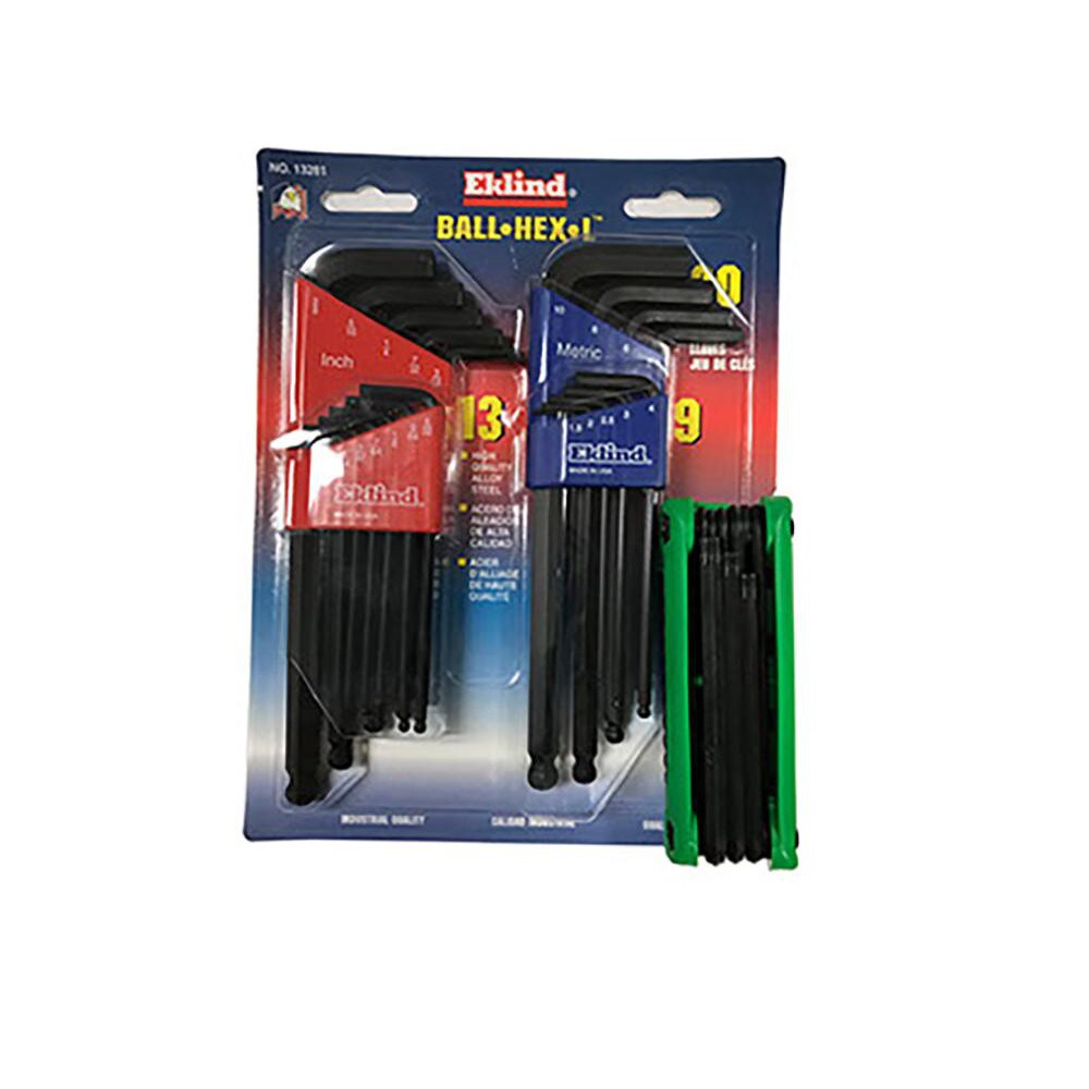 30 Piece L-Key Combo Hex Key Set