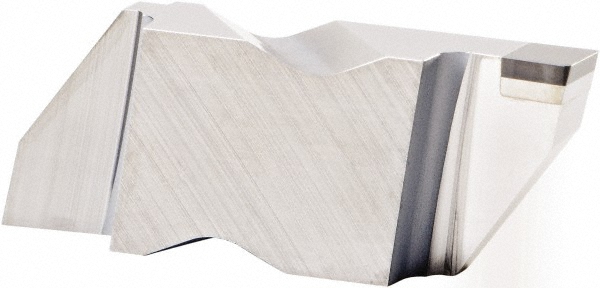 Grooving Insert: NG3125REST KB1630, PCBN - Bright/Uncoated Finish, Right Hand, 3.18 mm Cutting Width, 3.81 mm Max Depth, Series Top Notch