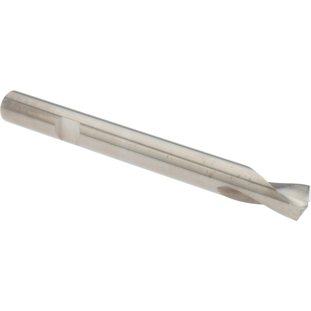Spotting Drill: 6 mm Dia, 142 ° Point, 66 mm OAL, Solid Carbide