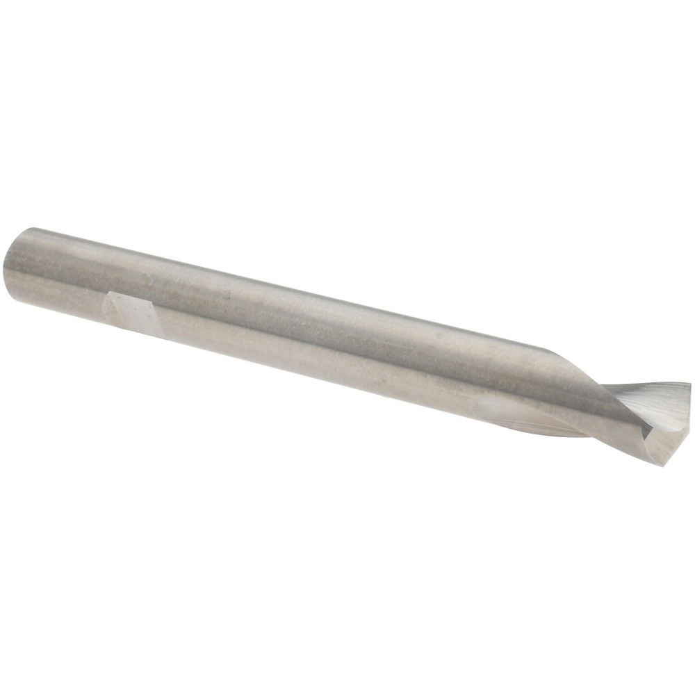 Spotting Drill: 8 mm Dia, 142 ° Point, 79 mm OAL, Solid Carbide
