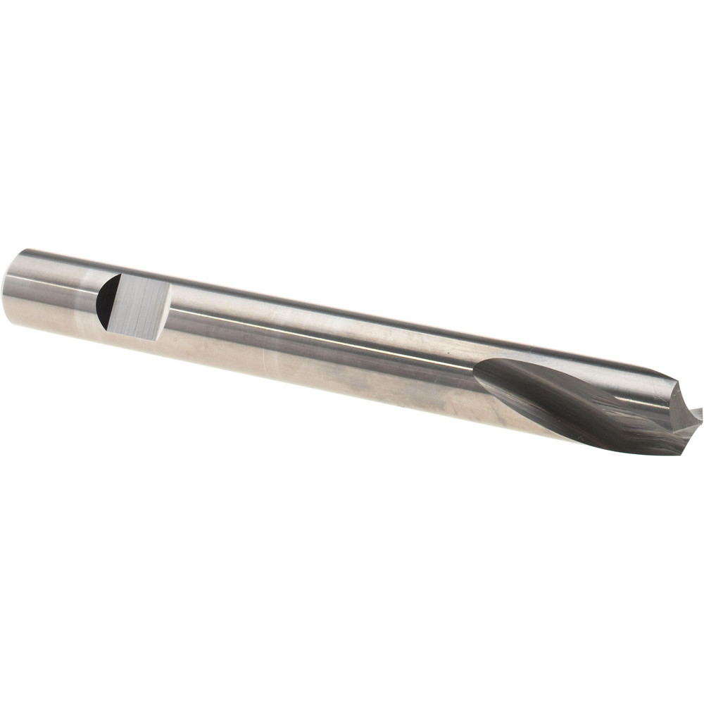Spotting Drill: 10 mm Dia, 142 ° Point, 89 mm OAL, Solid Carbide