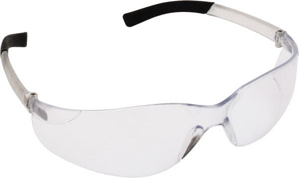Safety Glass: Scratch-Resistant, Polycarbonate, Clear Lenses, Frameless, UV Protection