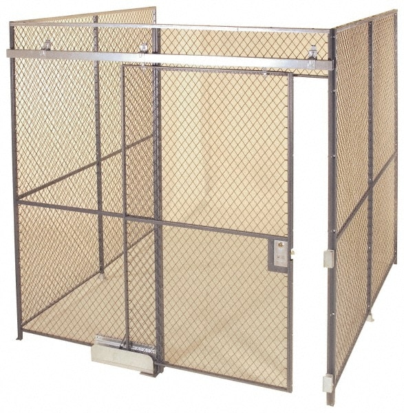 FOLDING GUARD G201010-3ROF Prefab Structure: 20 x 10 x 10 Floor, 3 Walls 