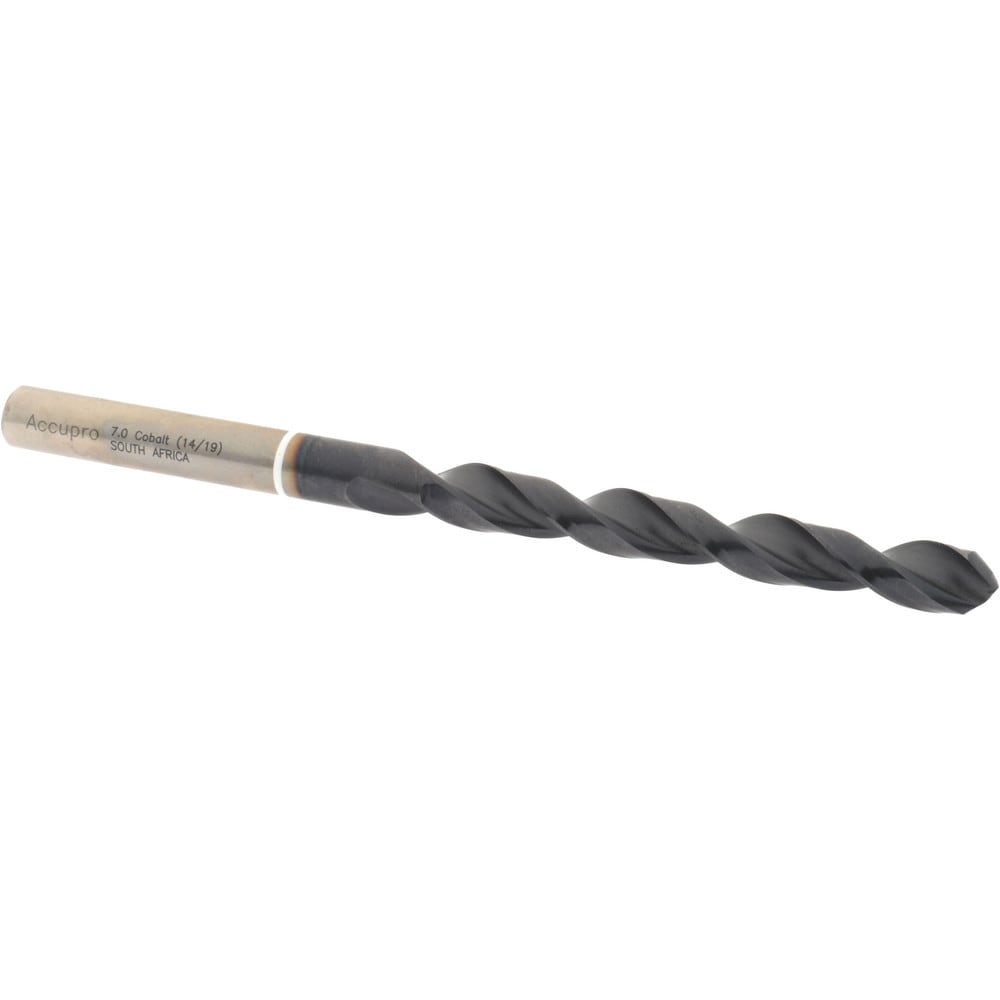 Accupro 1W60700-AC Jobber Length Drill Bit: 0.2756" Dia, 118 °, Cobalt 