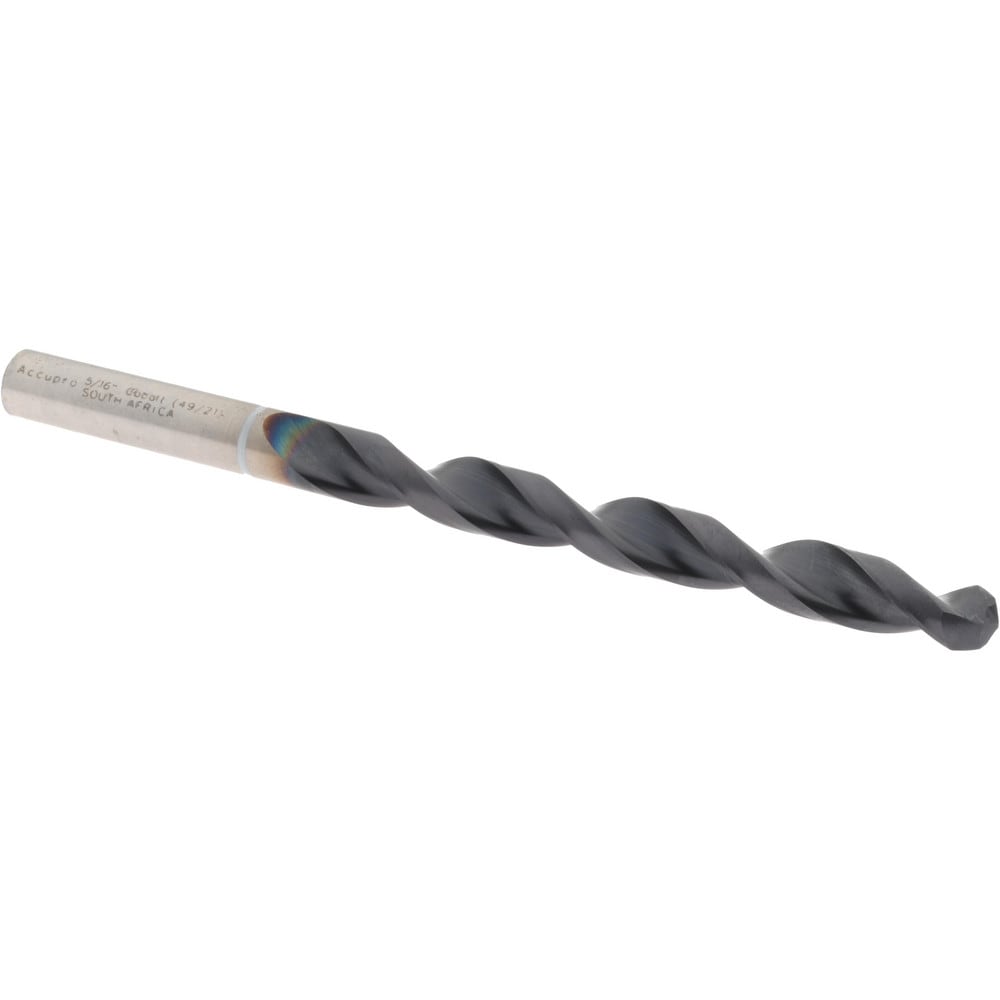 Accupro 1W60794-AC Jobber Length Drill Bit: 0.3125" Dia, 118 °, Cobalt 