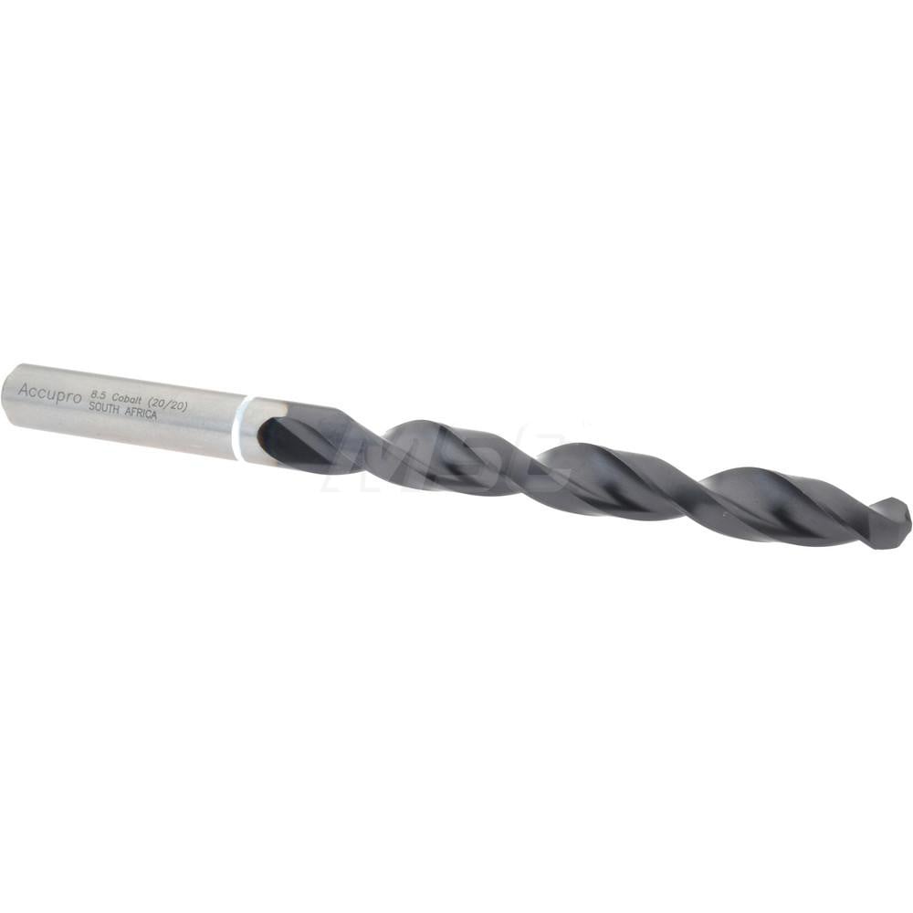 Accupro 1W60850-AC Jobber Length Drill Bit: 0.3346" Dia, 118 °, Cobalt 