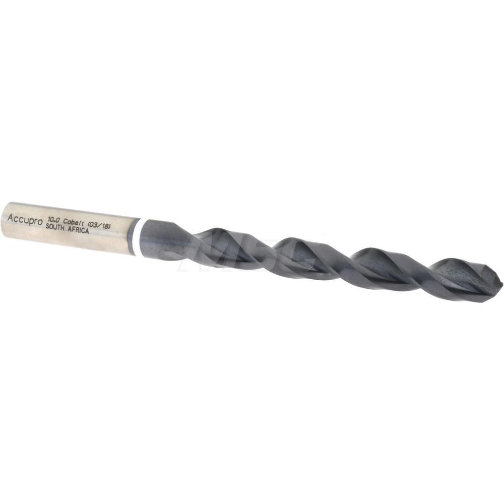 Accupro 1W61000-AC Jobber Length Drill Bit: 0.3937" Dia, 118 °, Cobalt 