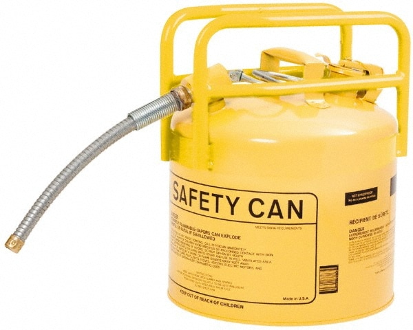 Eagle 1215Y Safety Can: 5 gal, Steel 