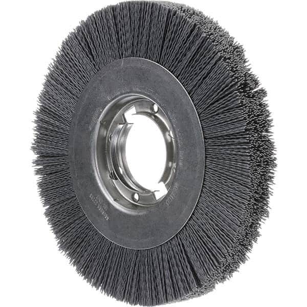 Osborn 2229900 Wheel Brush: 8" Wheel Dia, Crimped 
