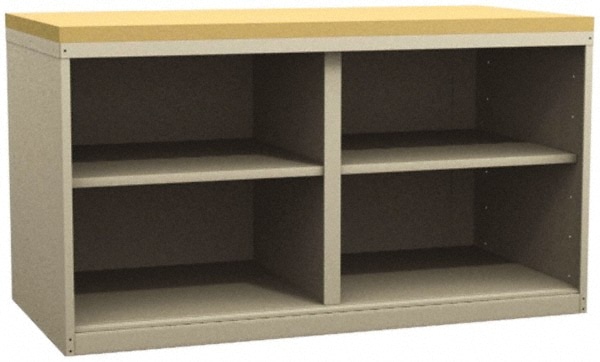 Value Collection WS-MH-WKBN-108 Stationary Cabinet Bench: 60" Wide, 30" Deep, 34" High Image