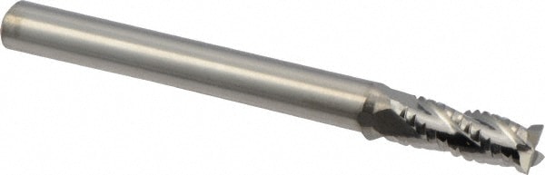 M.A. Ford. 11421870 Square End Mill: 7/32 Dia, 5/8 LOC, 1/4 Shank Dia, 2-1/2 OAL, 4 Flutes, Solid Carbide Image