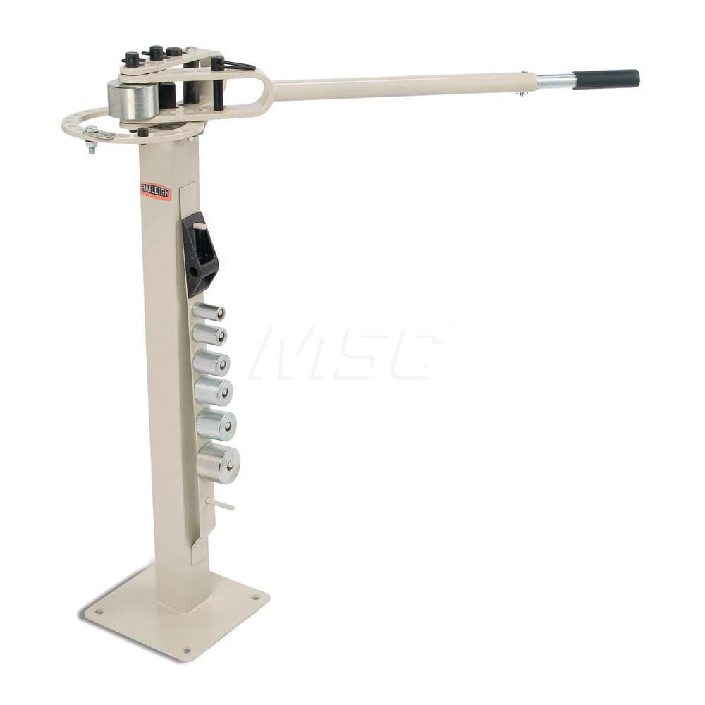 Structural Metal Benders; Type: Compact; Bar ; Maximum Angle Included: 200.00 ; Power Type: Manual ; Capacity: 1/4-2 ; Additional Information: Model: MCB-650 ; Includes: 7 Die Sets For Flat Metal: 1 in; 1.25 in; 1.5 in; 1.75 in; 2 in; 2.5 in; 3 in