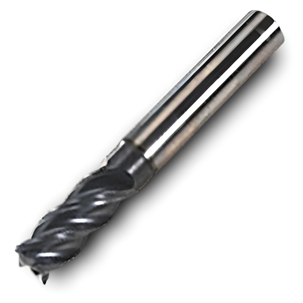 Corner Chamfer End Mill: 4 Flute, Solid Carbide