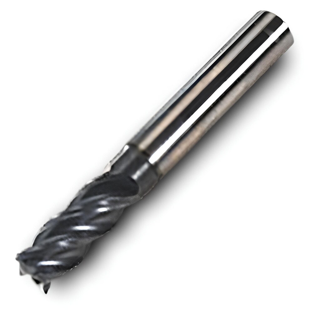 Corner Chamfer End Mill: 4 Flute, Solid Carbide