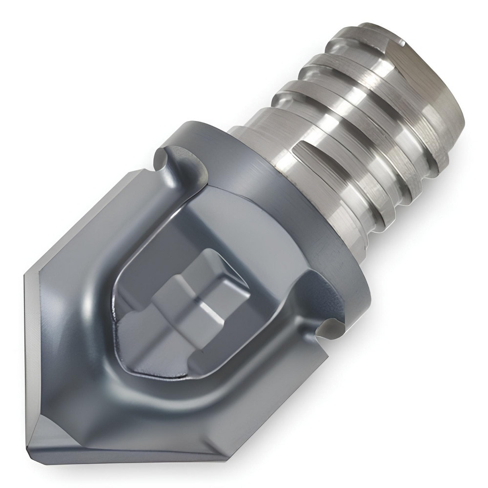 Corner Radius & Corner Chamfer End Mill Heads; Mill Diameter (mm): 16.00 ; Chamfer Width (mm): 8.000 ; Chamfer Angle: 45.000 ; Length of Cut (mm): 15.7000 ; Number Of Flutes: 2 ; Overall Length (mm): 20.0000