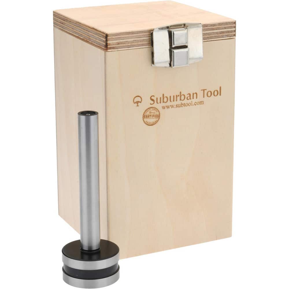 Suburban Tool MCS-4 1/2 Inch Cylinder Diameter, 1-7/16 Inch Base Diameter, 4-1/4 Inch High, Magnetic Base, Steel Cylinder Square 