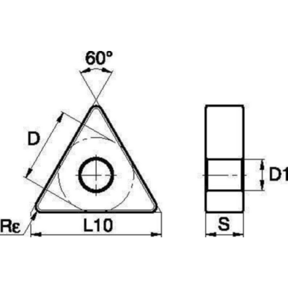 Widia Turning Insert TNMA332, Carbide MSC Industrial Supply Co.
