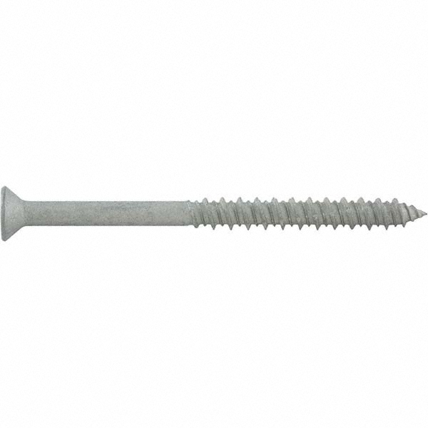 Concrete & Masonry Fastener: 1/4" Dia, 1-3/4" Overall Length, Phillips Drive  - Stainless Steel, Stalgard Finish