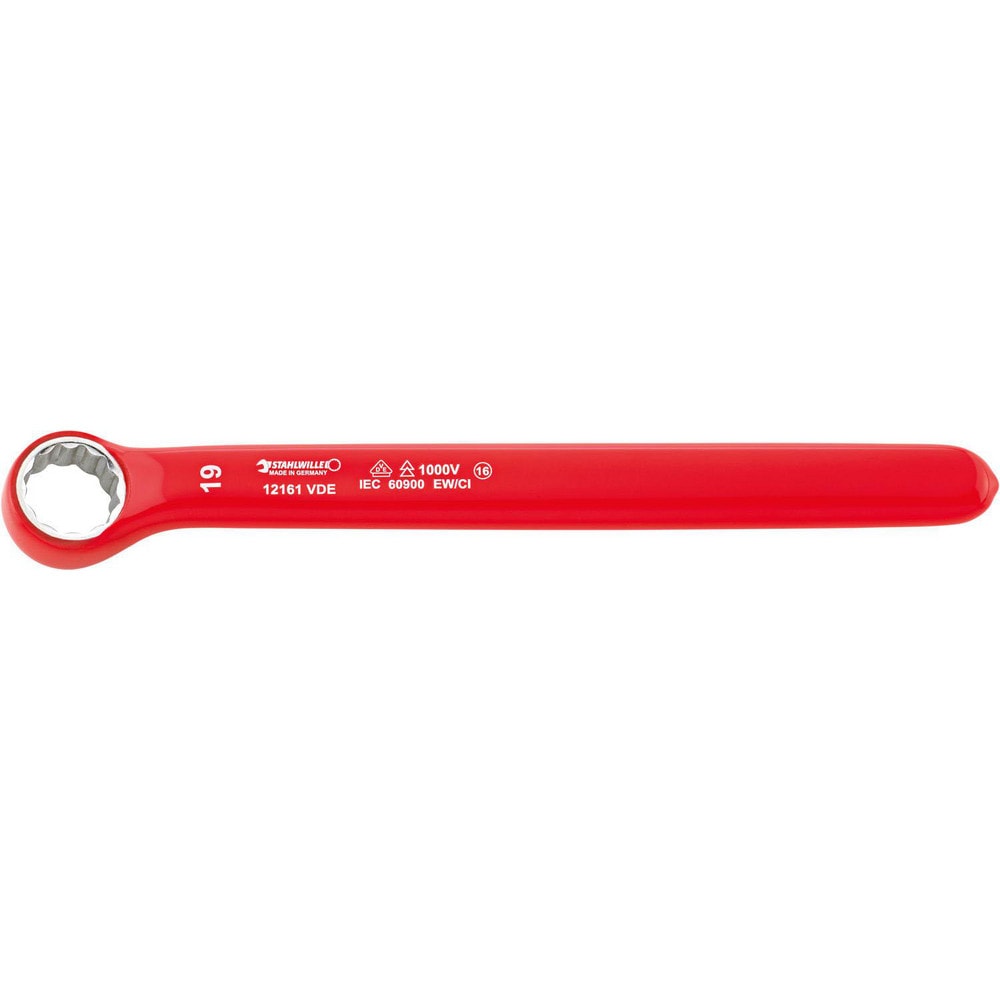 Stahlwille - Flat Ring Box End Wrench: 10 mm, 12 Point, Single End