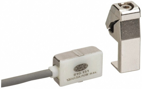 SPST Output, Normally Open, Reed, MOV & LED Sensor, 0.5 Max Amps, 5 to 120 Volts, Power Clamp Switch