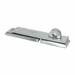 1-5/8" Long x 7-1/4" Wide, Straight Hasp - Hardened Steel