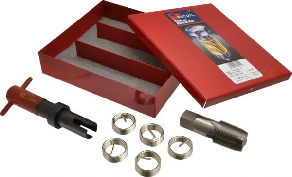 Recoil 36120 Thread Repair Kit: Free-Running & Screw-Locking 