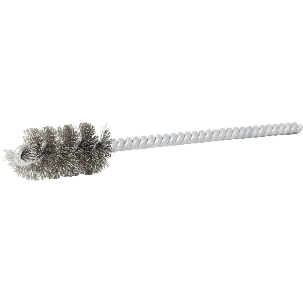 Brush Research Mfg. | Brush Research Power Tube Brush: Helical, Stainless Steel - 0.22" Shank Dia | 6-Pack | Part #85S812