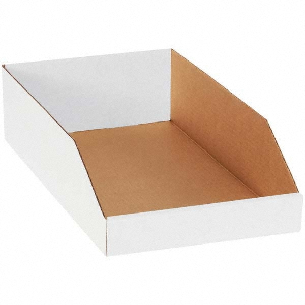 Value Collection - Cardboard Drawer Bin: White | MSC Industrial Supply Co.