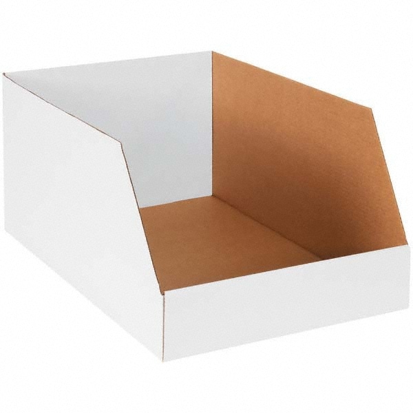 Value Collection - Cardboard Drawer Bin: White | MSC Direct