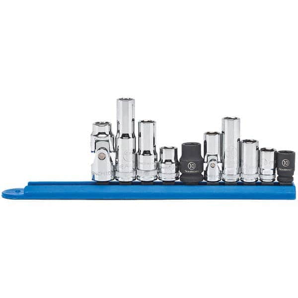 GEARWRENCH 80319 Non-Sparking Socket Set: 10 Pc 