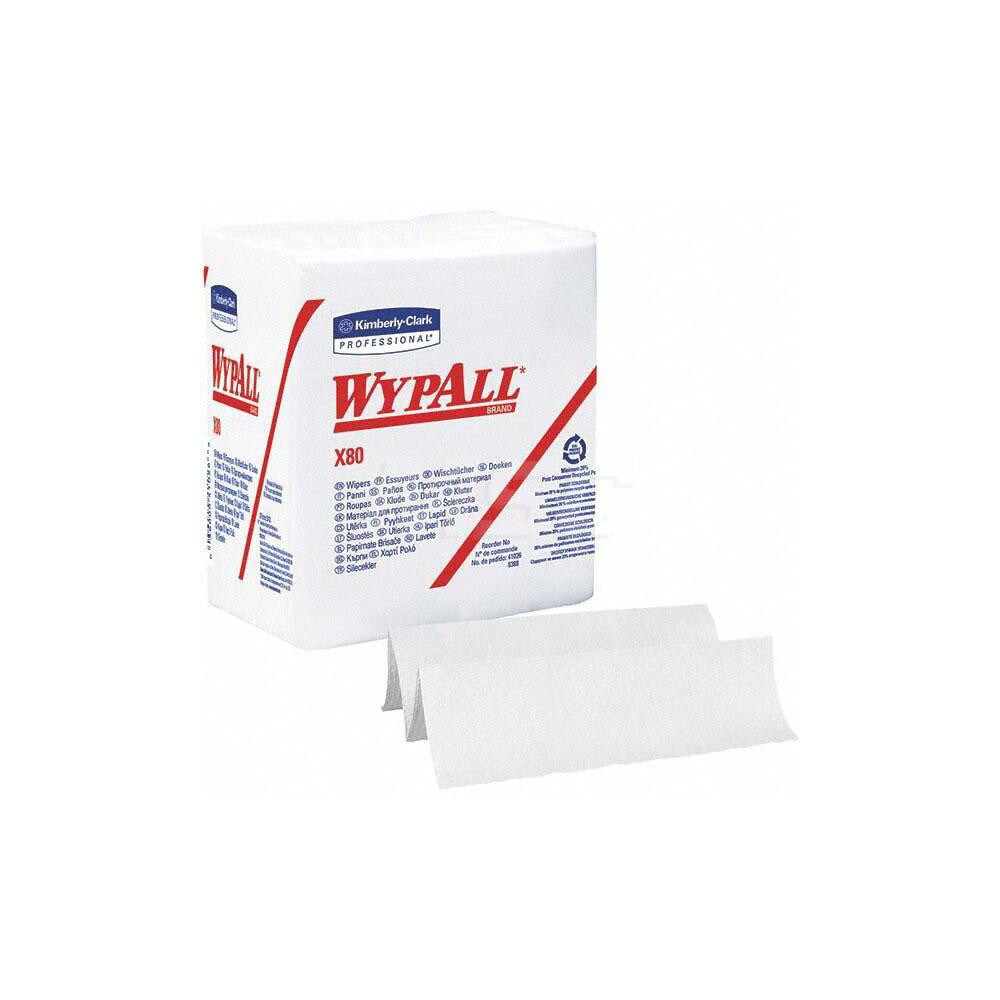 WypAll - 4 Qty 50 Sheet X80 1/4 Fold Shop Towel/Industrial Wipes ...