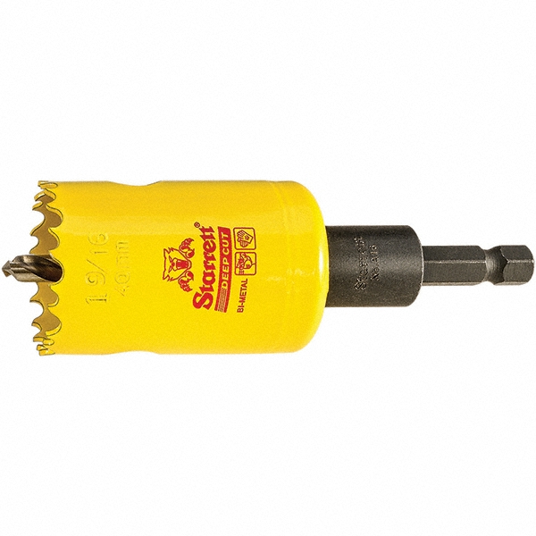 Starrett Hole Saw 19/16" Saw Dia, 2" Cut Depth MSC Industrial