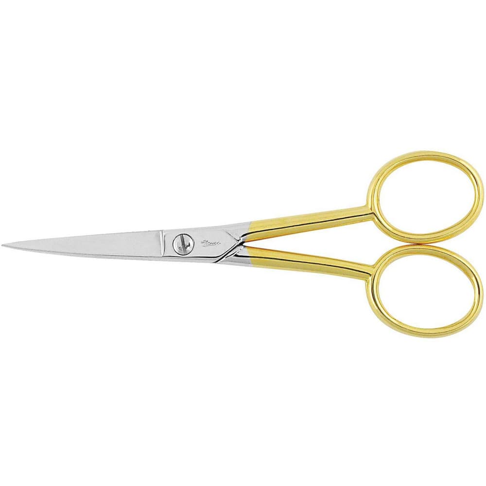 Gold-Line Scissors: 5-1/2" OAL, Steel Blades