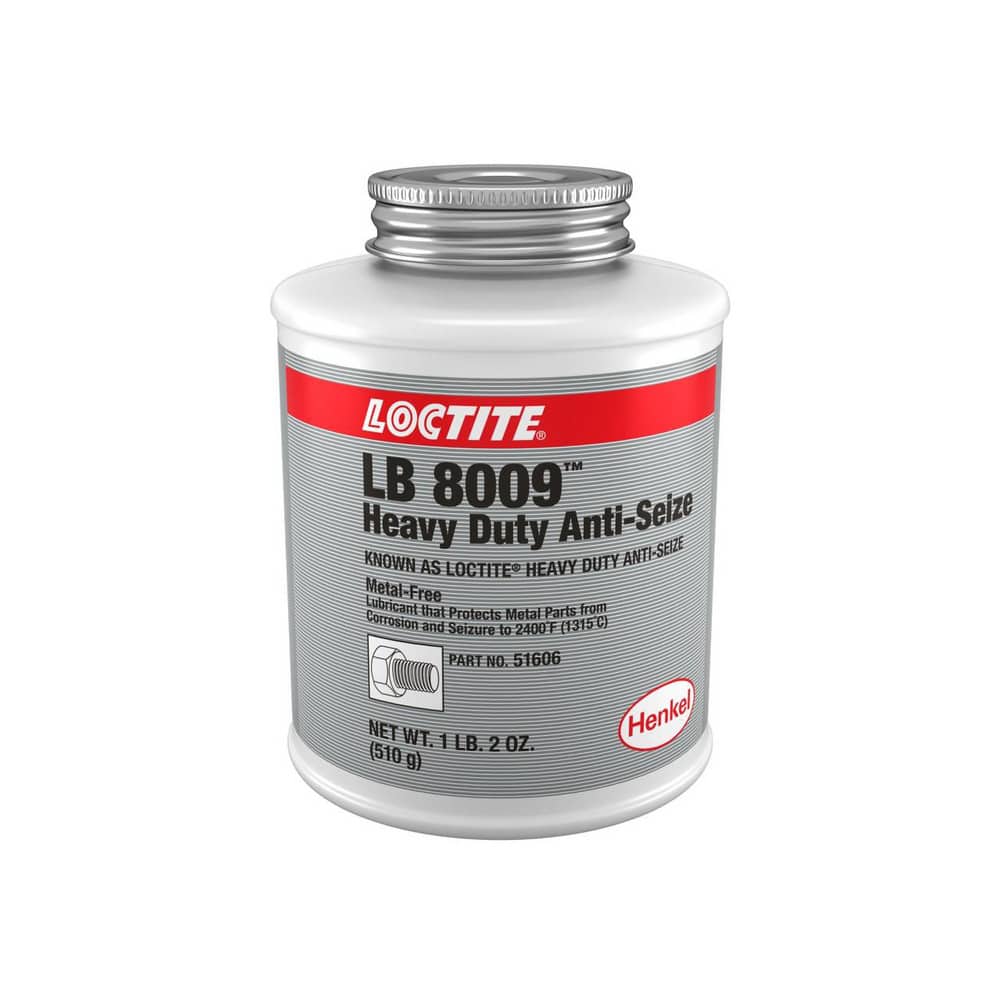 LOCTITE 209758 Anti-Seize Anti-Seize Lubricant: 1.2 lb Brush Top 