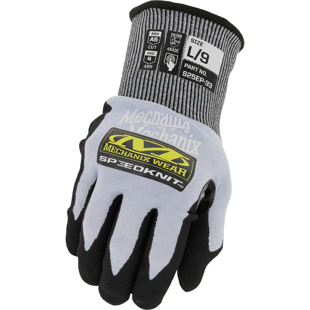 Mechanix Wear CutResistant Gloves Speedknit S25EP33, Size XLarge, ANSI Cut A5, ANSI