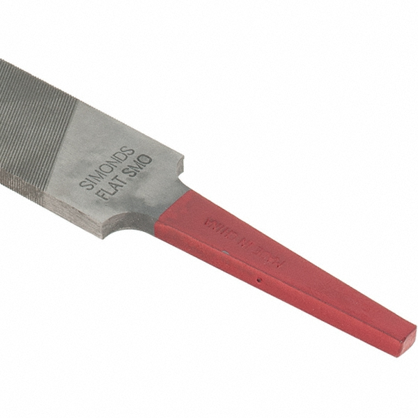 Simonds File 12" Smooth Cut Double Cut Flat American Pattern File
