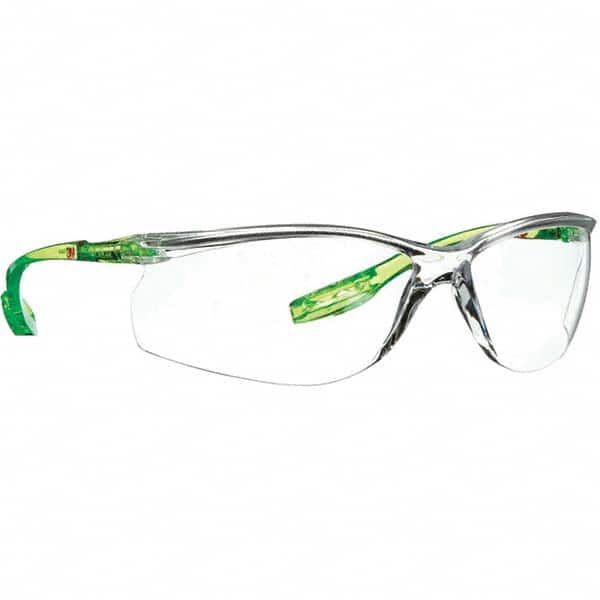 Safety Glass: Anti-Fog & Scratch-Resistant, Polycarbonate, Clear Lenses, Frameless, UV Protection
