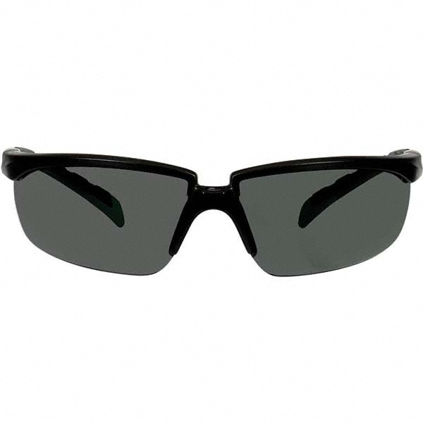 Safety Glass: Solus, Gray Lenses, Scratch-Resistant