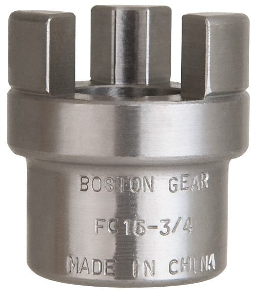 0.750 inches Bore Steel 1-1/32 Thru Bore Length FC15 Coupling Size LB-in 6 Max HP at 1750 RPM Boston Gear FC153/4 Shaft Coupling Half 1.250 inches Hub Diameter 250 Max Torque 