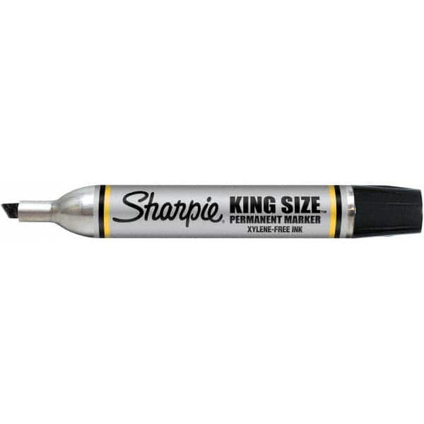 Sharpie - Permanent Marker: Black, AP Non-Toxic, Chisel Point