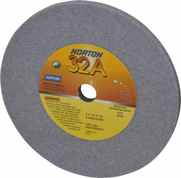 Norton 60 Grit Aluminum Oxide Type 1 Internal Grinding Wheel